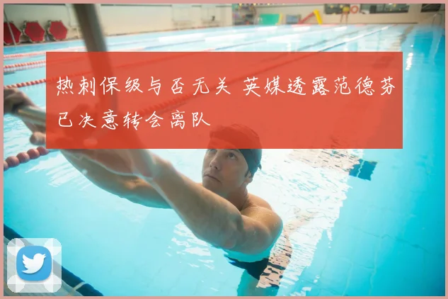 热刺保级与否无关 英媒透露范德芬已决意转会离队